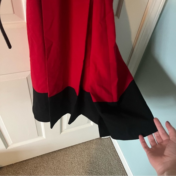 Calvin Klein red dress size 12 - Picture 4 of 7